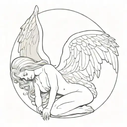 Fallen Angel Cabanel Fallen Angel