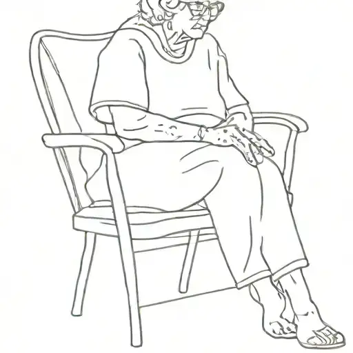 Grandma Sitting