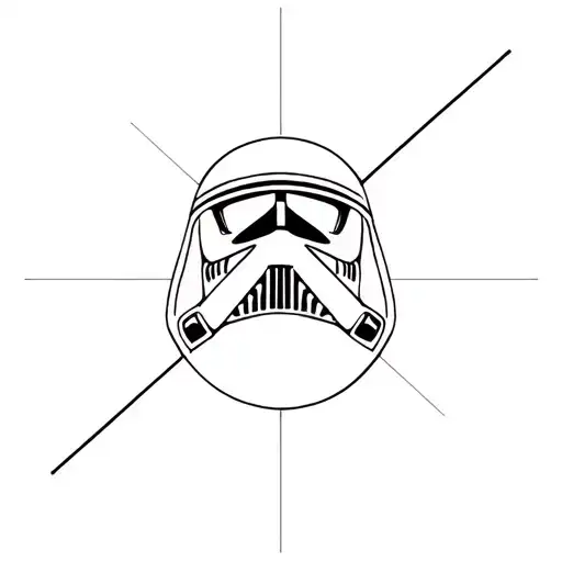 Simple Star Wars Single Line