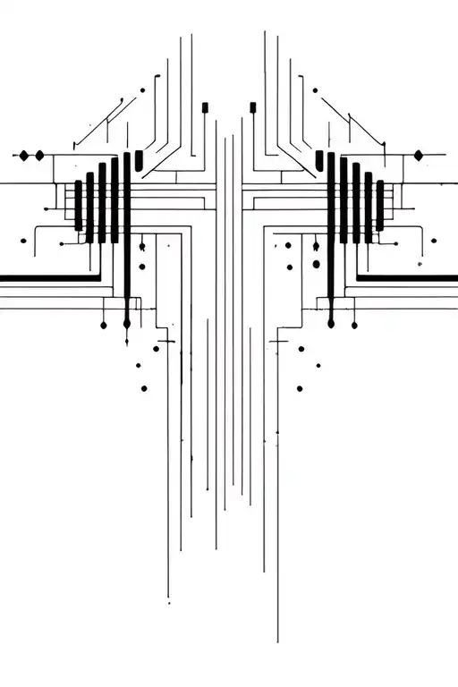 Synthesizer Cirquit Abstract Lines