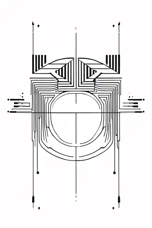 Synthesizer Cirquit Abstract Lines