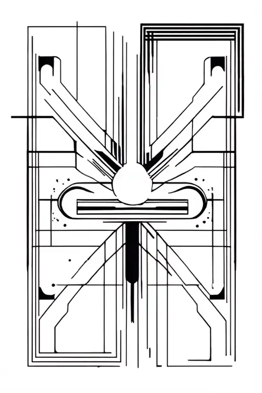 Synthesizer Cirquit Abstract Lines