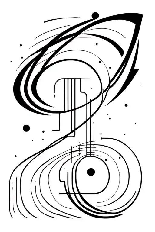 Synthesizer Cirquit Abstract Lines