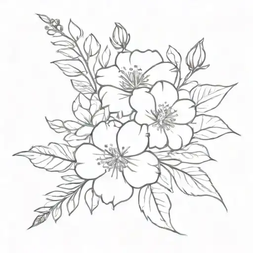 Birth Flower Bouquet