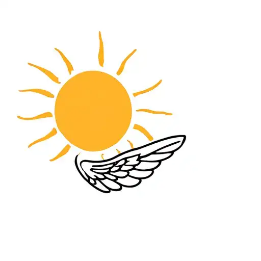 Single Wing With Sun