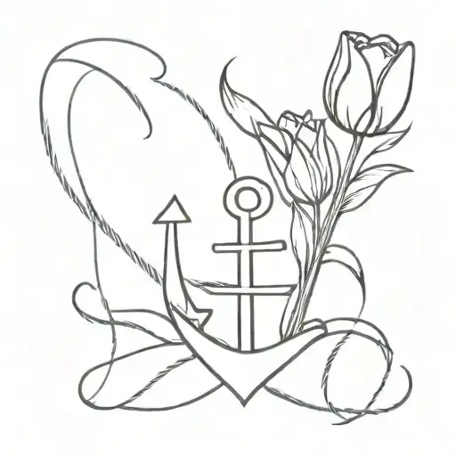 Tulips And Anchor