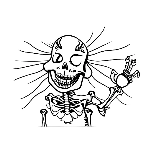 Dancing Skeleton