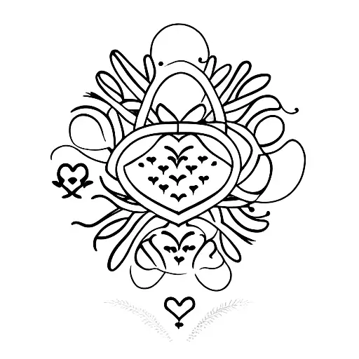 A Minimalist Tattoo Symbolizing Love For Family