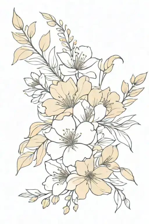 Birth Flower Bouquet