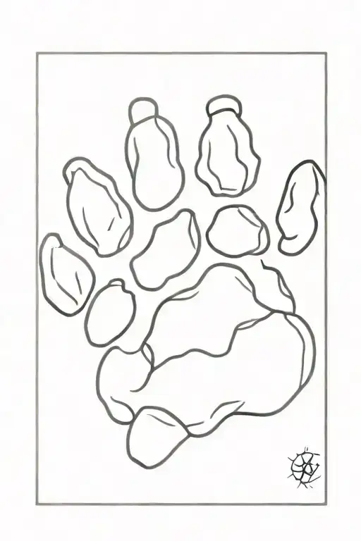 My Dog Paw Print