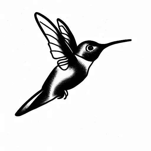 Hummingbird With Letters S And Y