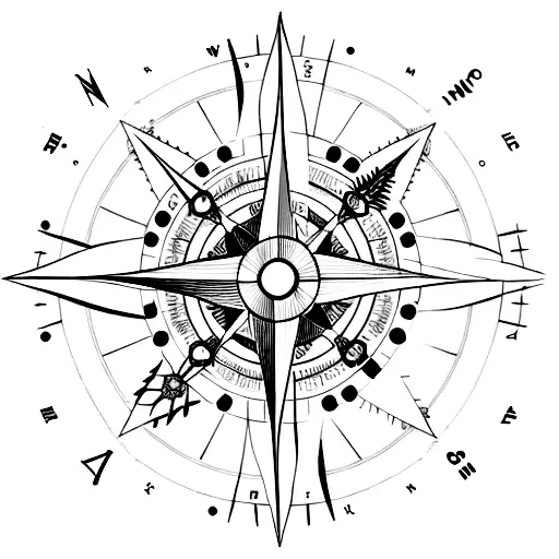 Compass Moon Friendship