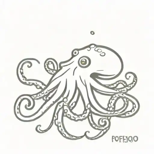 Octopus With Dose Makes The Poison Logo Incorporated