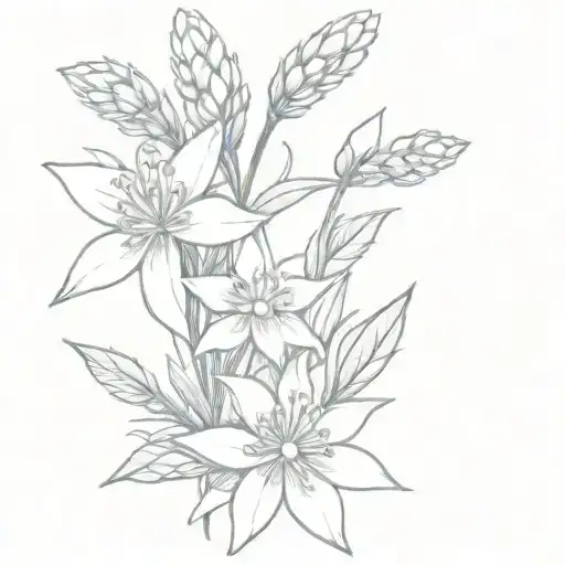 Edelweiss Flower Bouquet