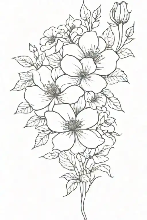 Birthday Flowers Symbolizing