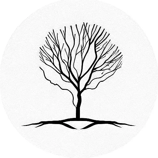 Tree With Breast Cancer Ribbon