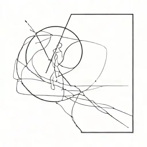 Abstract Representation Of Solitude
