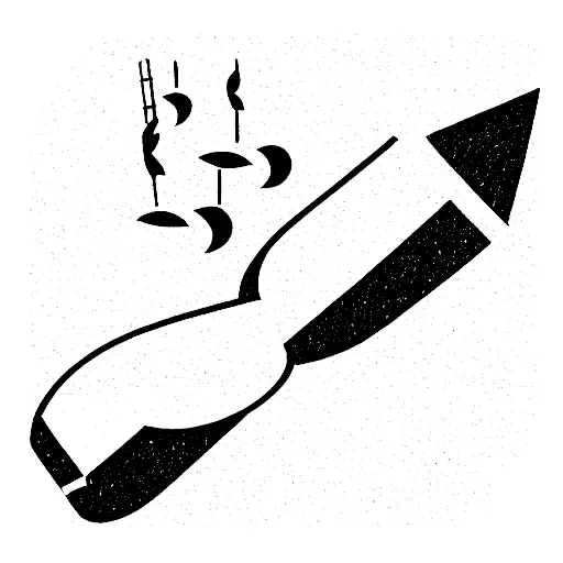 Cricket Bat And Aeroplane With Music Logo