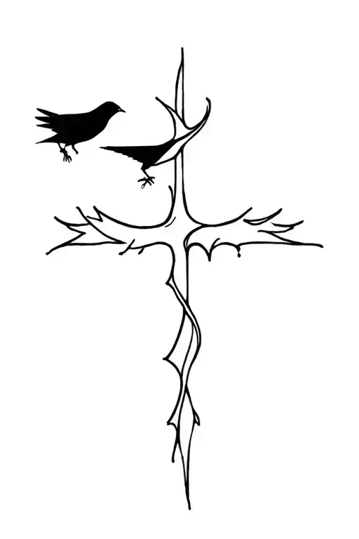 Cross And Crow