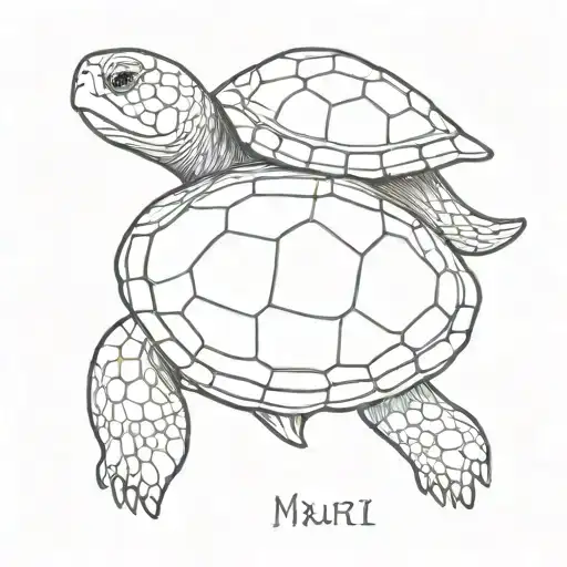 Mauri Turtle Shamrock On Shell