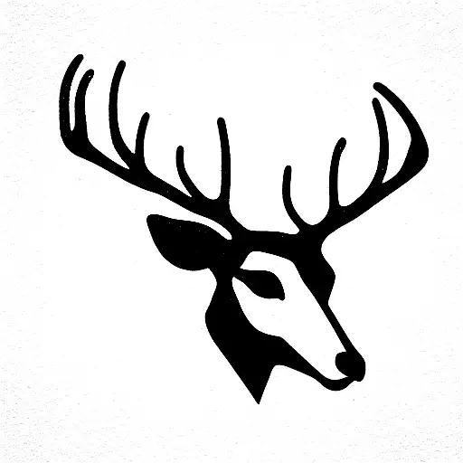 Deer With Antlers