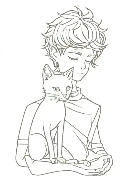 Little Prince And Cat