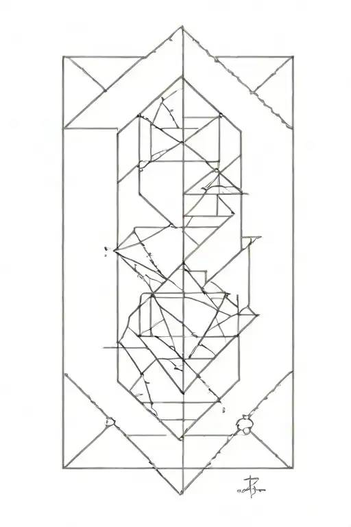 Simple Geometric Shape Art