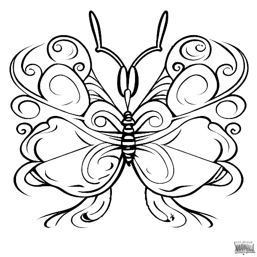 Butterfly With Sword