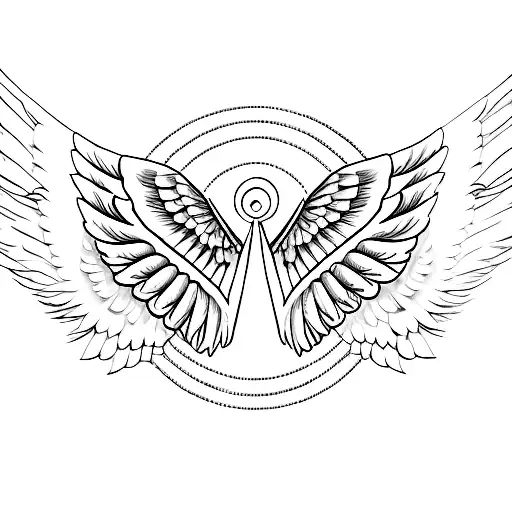 Angel Wings Grafitti