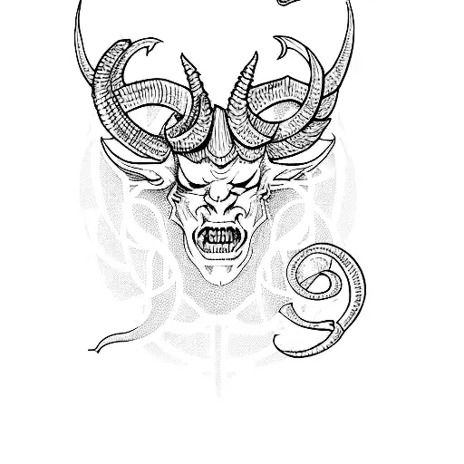A Horned Demon