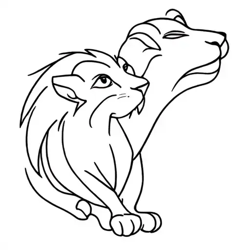 Lion King Timon Dainty Style