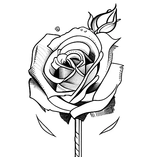 Dagger Through Rose