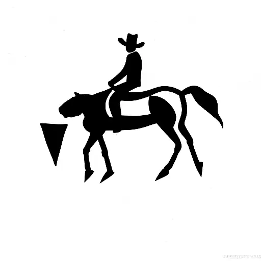 A Horse Riding A Man