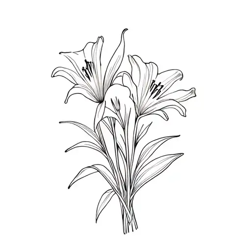 A Bouquet Of Lily Of The Vally Flower Bouquet