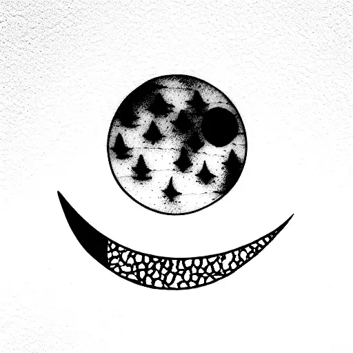 Fish Scale And The Moon