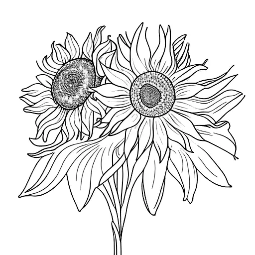 Sunflower Daffodil Wildflowers Lavender Bouquet