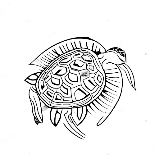 Turtle Representing Love