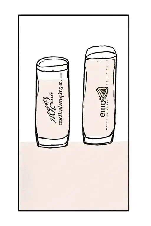 Tattoo For Four Friends That Met In Ireland But Are Spanish And Like The Guinness Beer