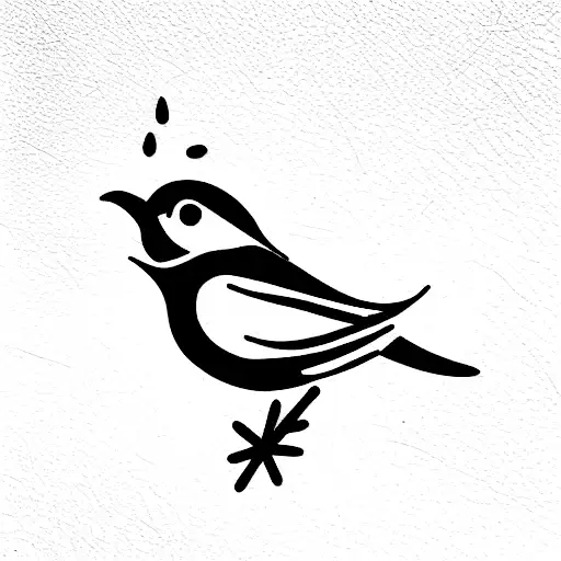 A Bird Saying Birdie