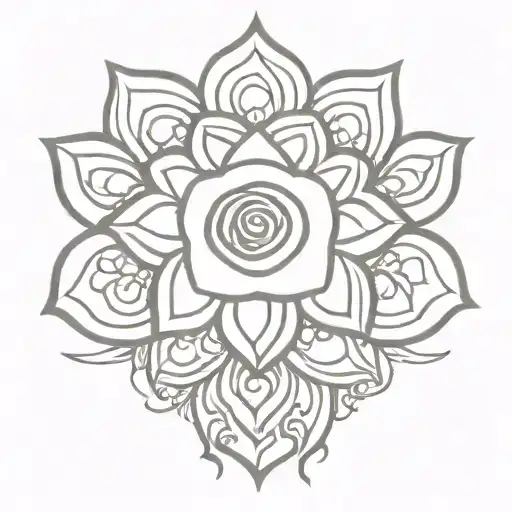 Henna Tattoo Design