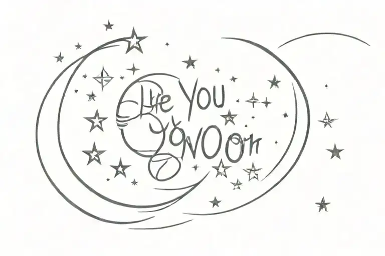 I Love You To The Moon And Back