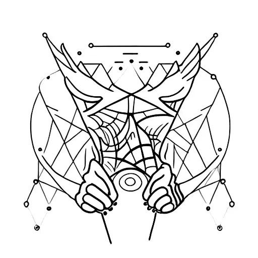 Rough Black Lines On Fingers