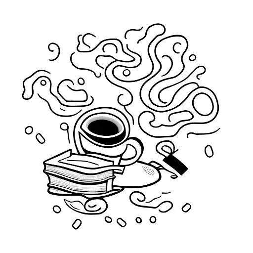 Books With Coffee Cup