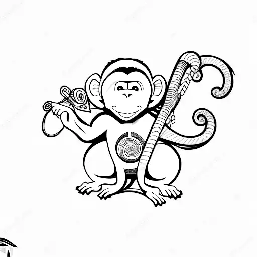 Travel And Monkey