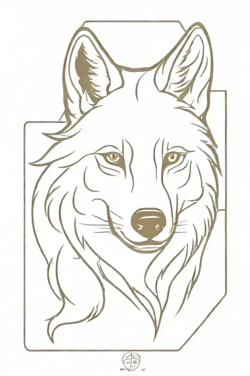 Wolf That Has Caugt Fire