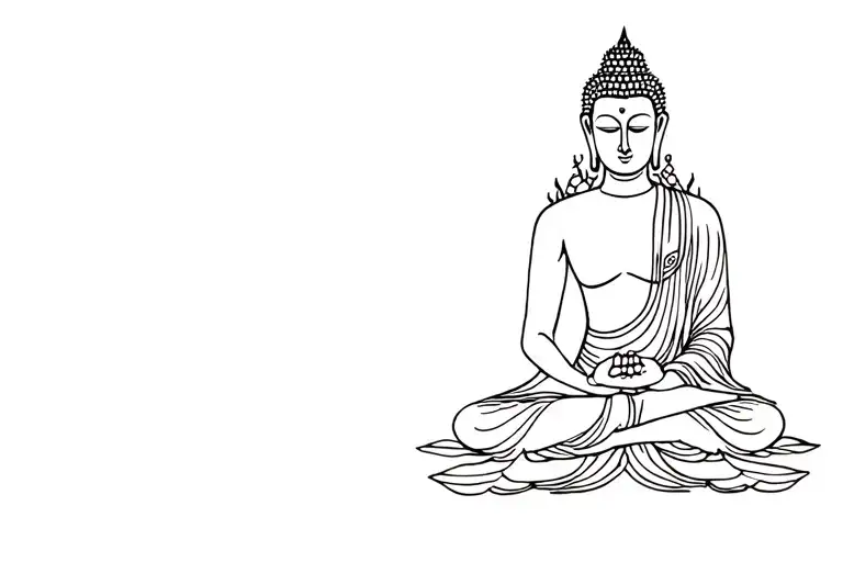 Buddha With Nirvana