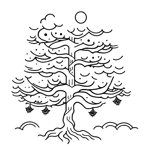 Wolf Tree House Family