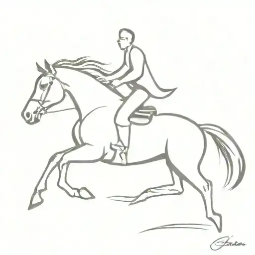 A Tattoo That Reminds Me Of My Horse Galloping