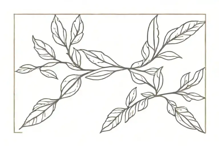 Laurel On The Collarbone