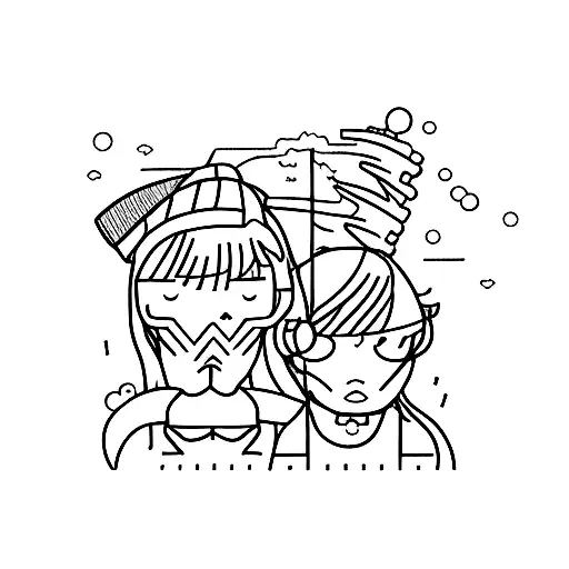 Male-female Bestfriend Line